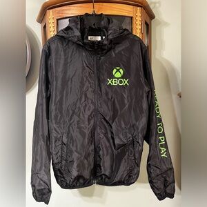 Boys H&M X-Box Windbreaker Jacket Hooded Lightweight Size 16-18
